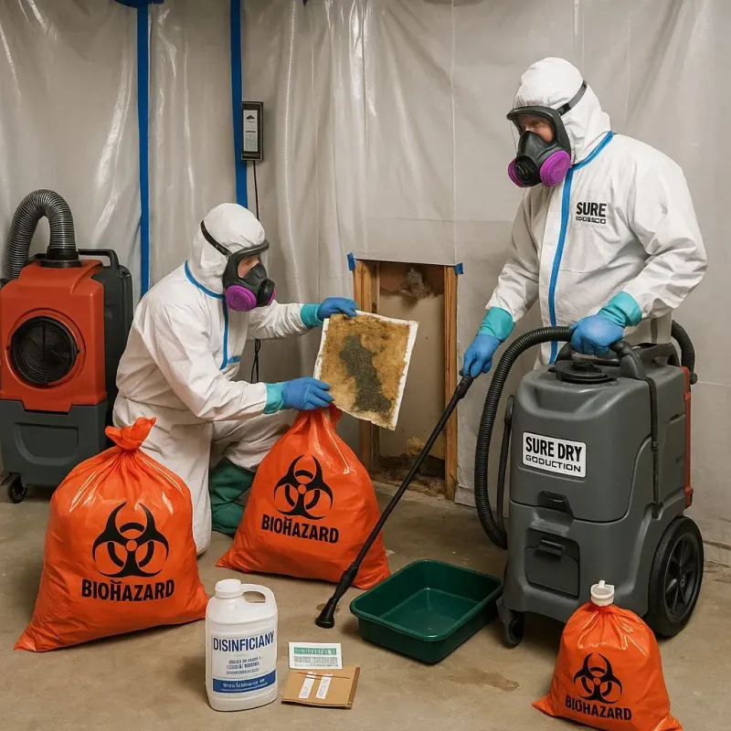 Contaminated Water Handling Protocols process in Ruston, LA