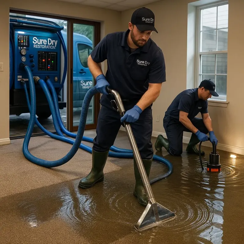 Water Extraction and Removal process in Ruston, LA